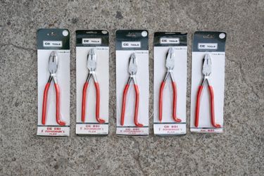 CE Tools 9" Ironworker's Pliers (Set of 5)