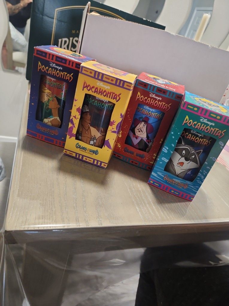 Disney's Pocahontas Collector Glasses