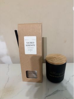 Manzi lux luxury candle
