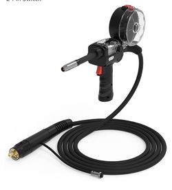 YESWELDER MIG Welder, 150A Spool Gun LBT150, 10 ft Cable MIG-250 Pro, MIG-205Ds Pro, MIG-185Ds Pro, Ywm-211P and Ywm-200 Compatibility, European Conne