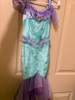 Disney Ariel Little Mermaid Girls Costume Dress
