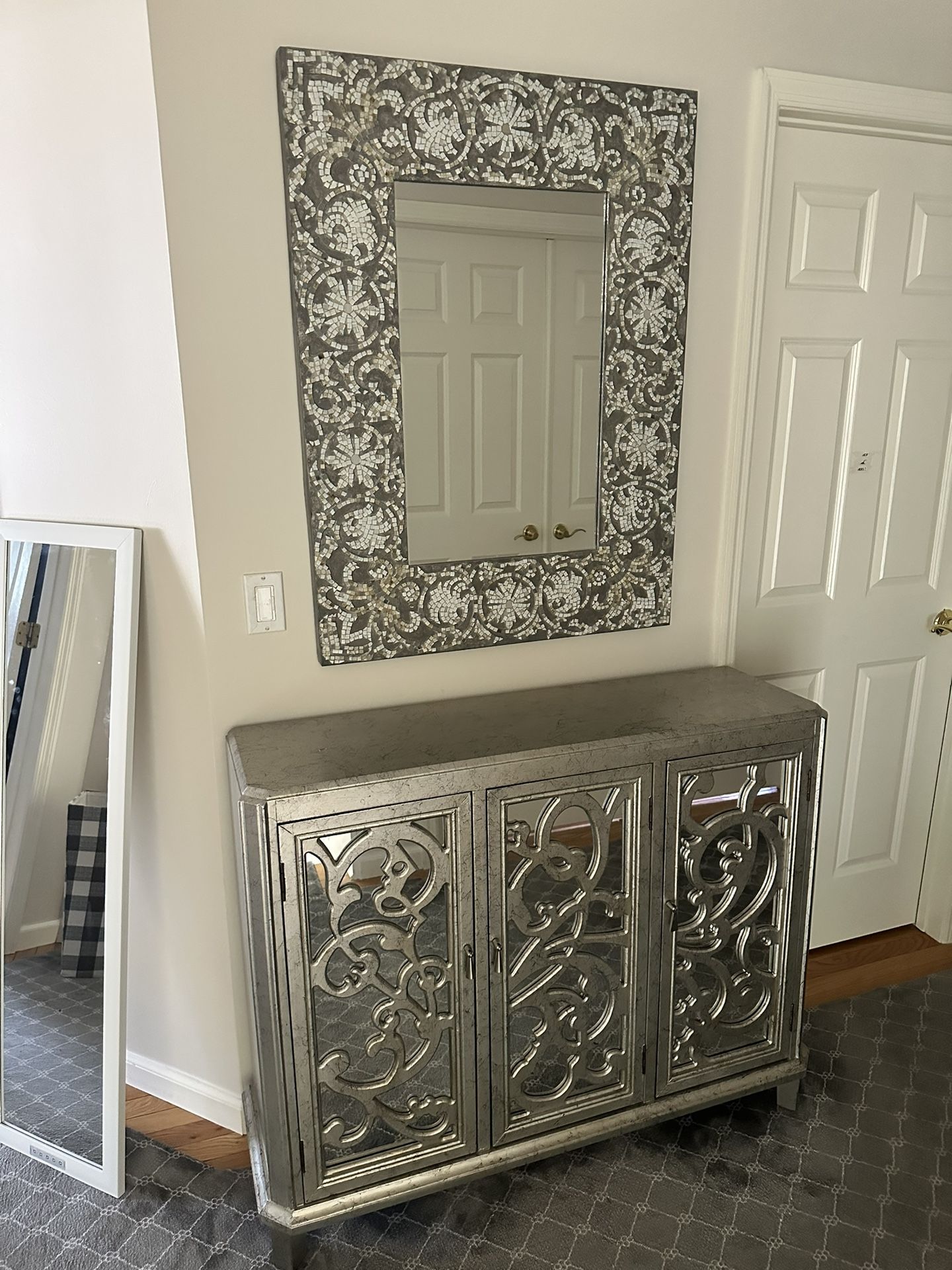 Console Table And Mirror