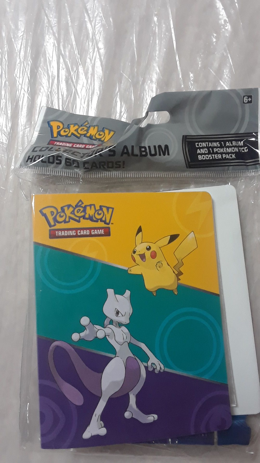 Pokemon cards with album