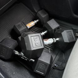 25.lbs X 2 , 30.lbs X 2 Dumbbell Sets 
