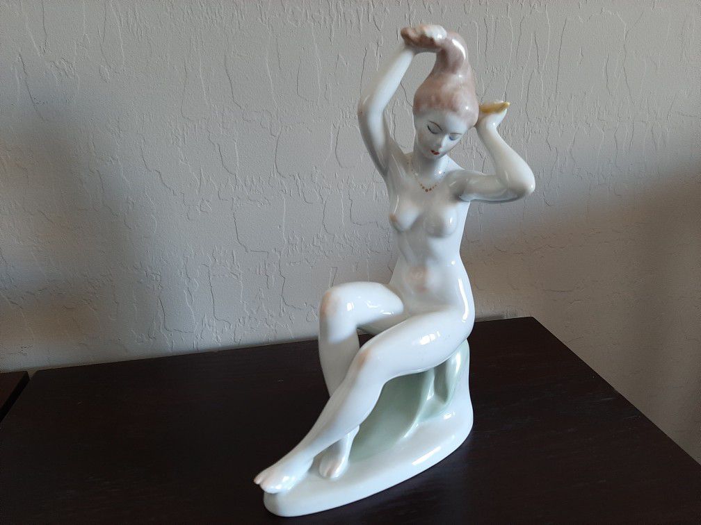 Collectible Lady Statue