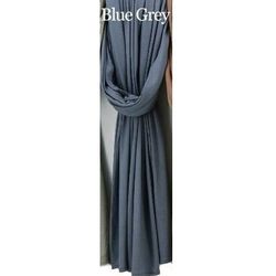 Womens Blue/Grey Premium Jersey Hijab
