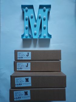 9 Inch Vintage Letter LED