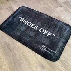 “SHOES OFF” Floor Mat 