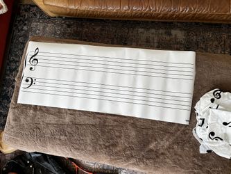 Magnetic Staff OptiMA® Rockin' Roll Up™ Dry Erase Music Staff Magnet