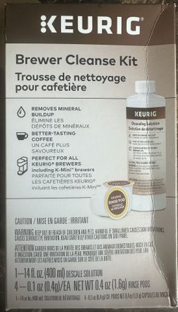New Keurig Brewer Cleansing Kit