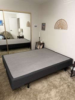 Queen Box Spring And Metal Bed Frame