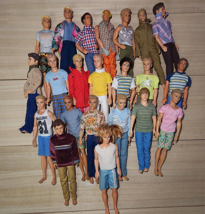 ~20 Ken Dolls