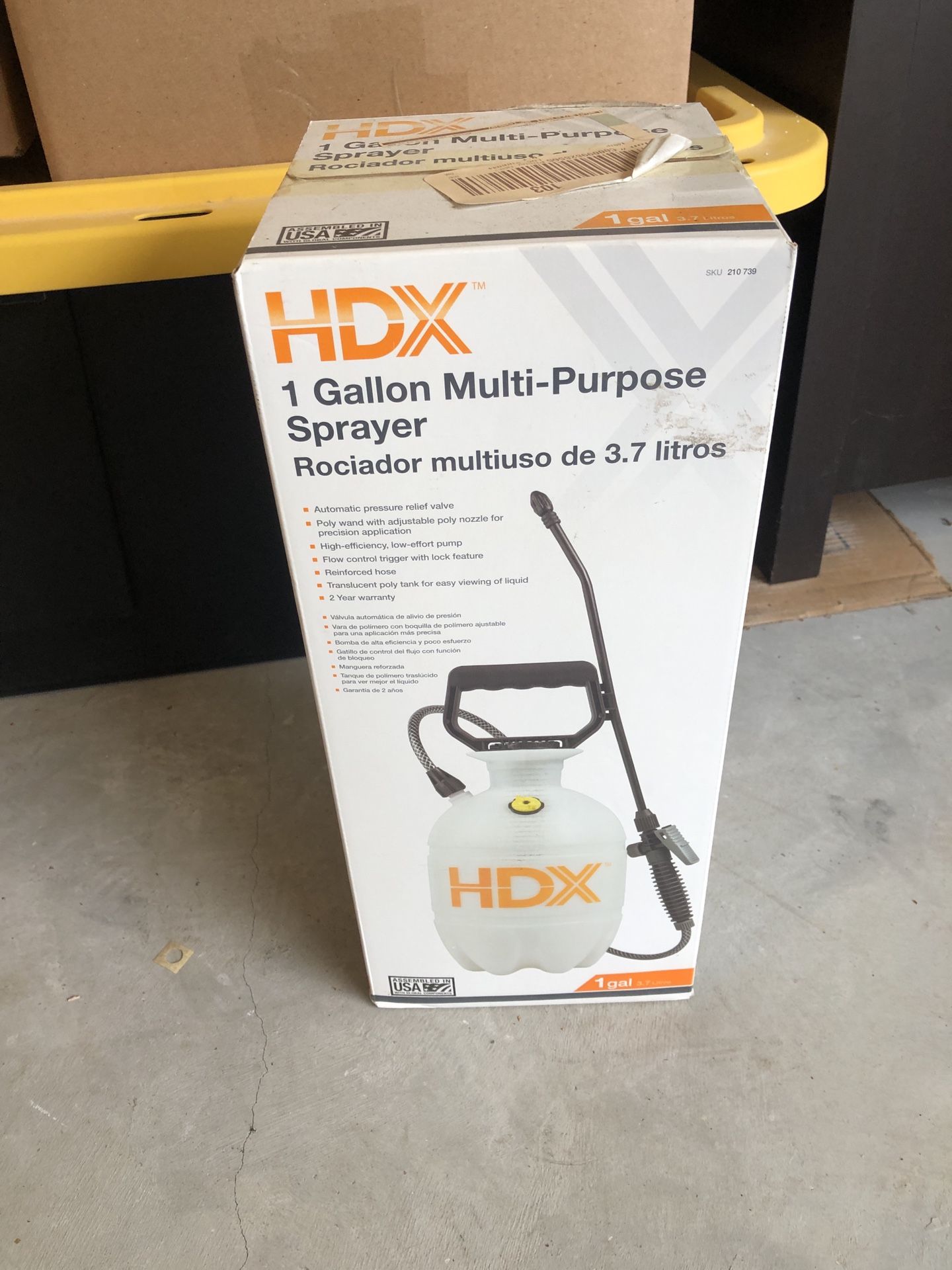 HDX 1 Gallon Multipurpose Sprayer