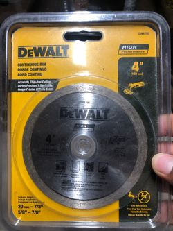 DeWalt high performance cutting disk