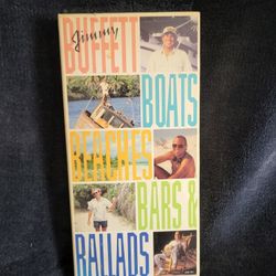 Jimmy Buffet 1992 Collectors 4 CD Box Set Boats, Beaches, Bars, And Ballads With Book!