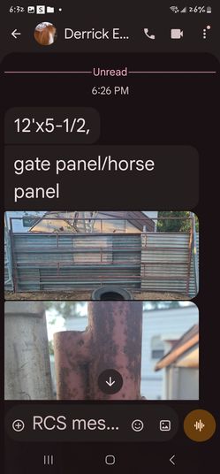 12 ft wide gate panel heavy duty