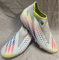 Adidas Predator Edge Laceless FG Soccer Cleats Men’s 10