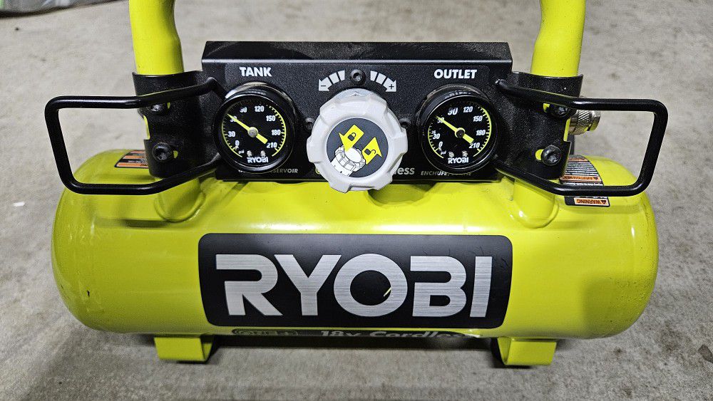 Ryobi Portable Air Compressor 18v Battery Powered 1 Gallon 120 Psi