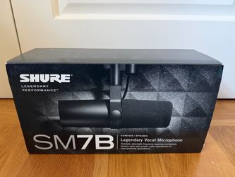 Shure SM7B Cardioid Dynamic Microphone