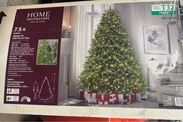New Home Decorators 7.5ft. Ashton Balsam Fir LED Pre-Lit Tree 6052 Branch Tips.