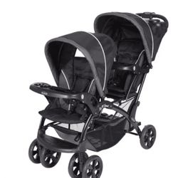 Baby Tend Sit N stand Twins Toddler Infant Park Walk New Black Travel Kid 
