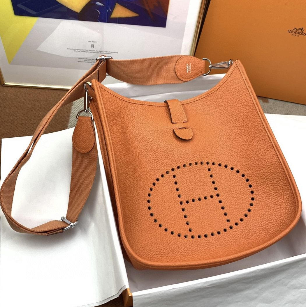 Hermes Orange Bag
