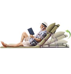 Electric Lifting Bed Backrest, 2-80°, 75"L x 34W