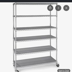 Tengo 2 repisas de sams club de metal