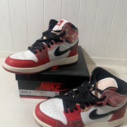 Nike Air Jordan 1 Retro High OG Spider-Man Shoes DV1753-601 GS Size 4.5Y
