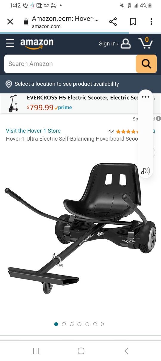 Hoover Board Cart 2