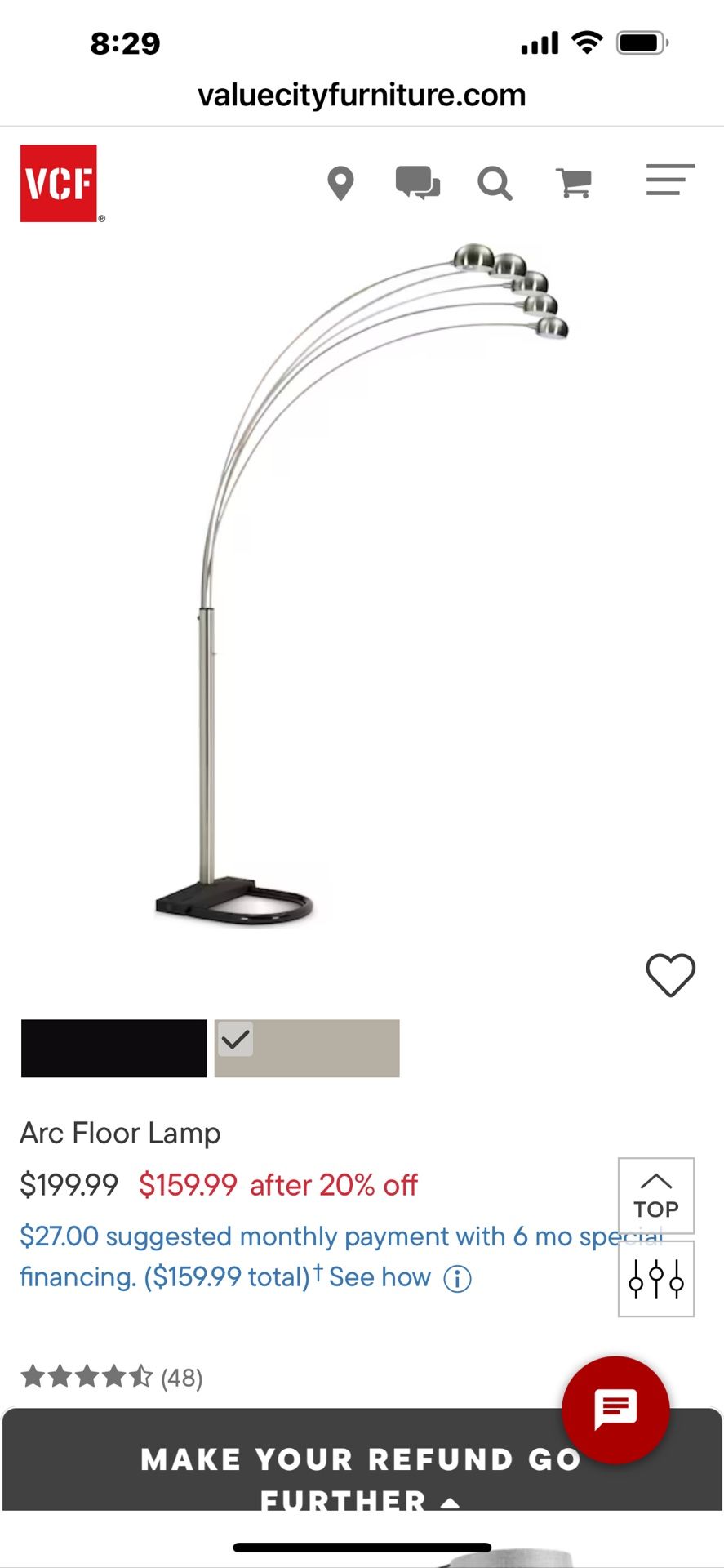 Floor Lamp - Arc