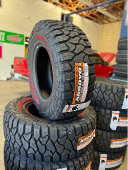 35x12.50r18 Arroyo RT NEW TIRES MOUNTED AND BALANCED INCLUDED