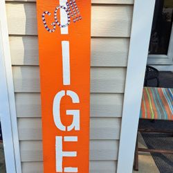 Clemson Tigers Porch Sign