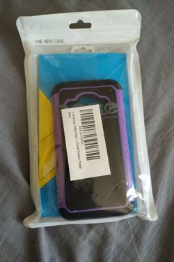 Samsung galaxy j1 case and glass screen protector (new)