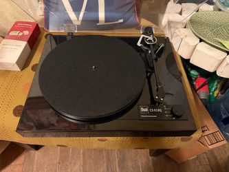 Dual CS 618Q Direct-Drive Turntable + Audio Additives Stylus Force Gauge
