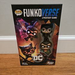 🔹 FUNKO POP! Funkoverse Strategy Game DC Comics #101 – Catwoman & Robin – Board Game 🔹 Pick-up In Great Bridge 