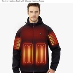 Heated Jacket Men's Medium