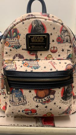 Loungefly x Star Wars Mini Backpack + Matching wallet