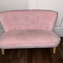 Toddler Pink Sofa