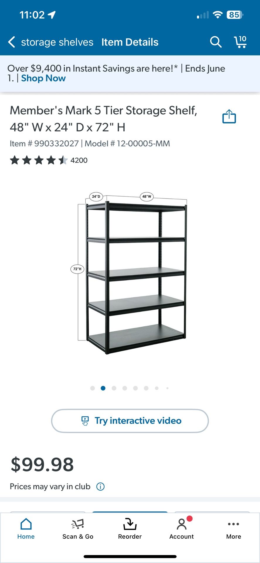 Excellent Condition | Heavy Duty Storage