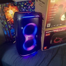 JBL Partybox Club Live Portable Bluetooth Wireless Party Speaker - LED Lights, Wireless Microphone, Bass Boost