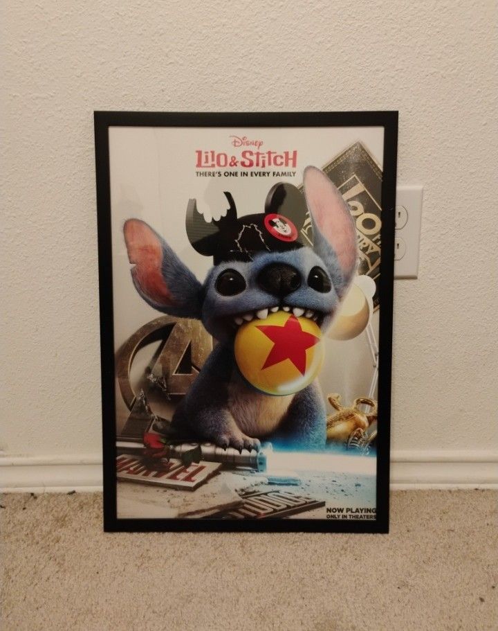 Lilo & Stitch Souvenir Poster (FRAMED)