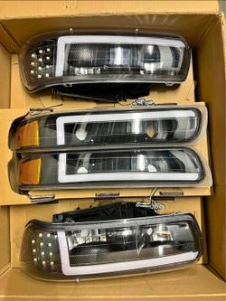 99-02 Silverado | 00-06 Tahoe / Suburban LED Headlights faros calaveras micas luces lamps
