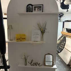 Backdrop Shelving unit  