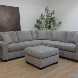 New Gray Sectional Couch