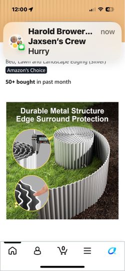 Land Guard Corrugated Flower Bed and Landscape Edging