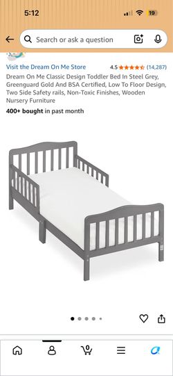 Wood Toddler bed