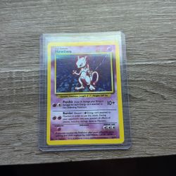 Mewtwo Base Holo 