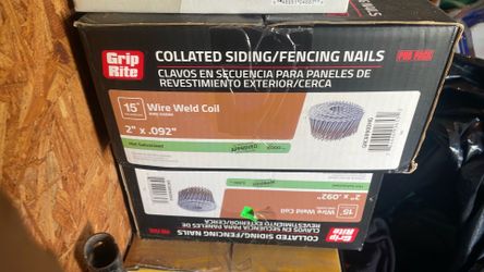 Collated sidings/ Fencing Nails