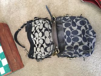 Two coach bags